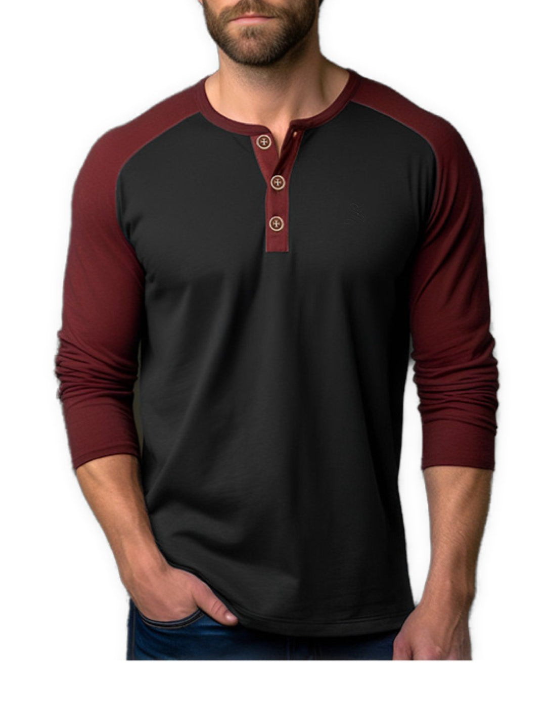 Boomiua - Long Sleeves Shirt for Men - Sarman Fashion - Wholesale Clothing Fashion Brand for Men from Canada