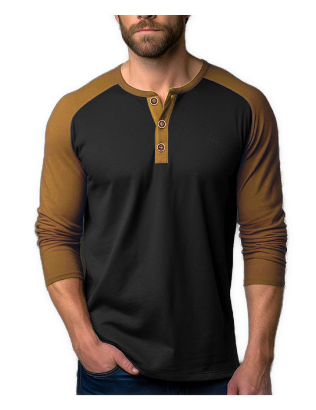 Boomiua - Long Sleeves Shirt for Men - Sarman Fashion - Wholesale Clothing Fashion Brand for Men from Canada