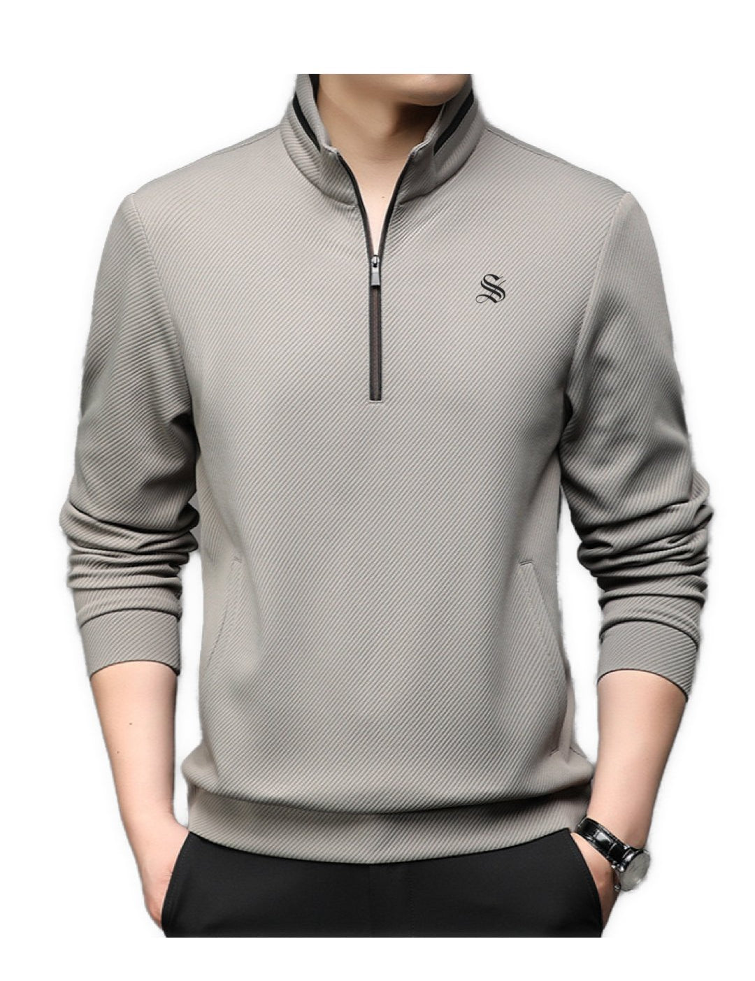 Bopku - Long Sleeves Shirt for Men - Sarman Fashion - Wholesale Clothing Fashion Brand for Men from Canada