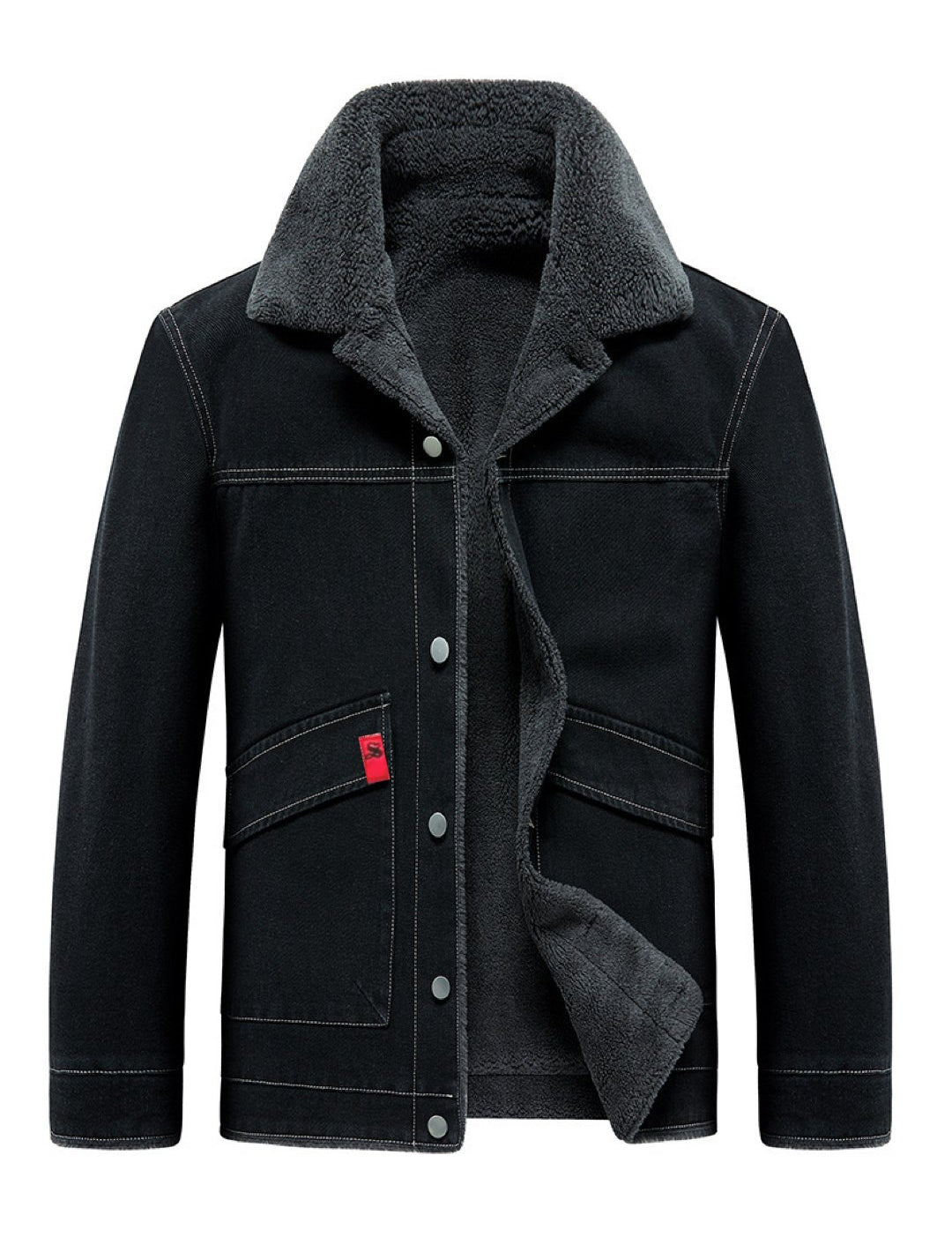 Borgia - Long Sleeve Jeans Jacket for Men - Sarman Fashion - Wholesale Clothing Fashion Brand for Men from Canada