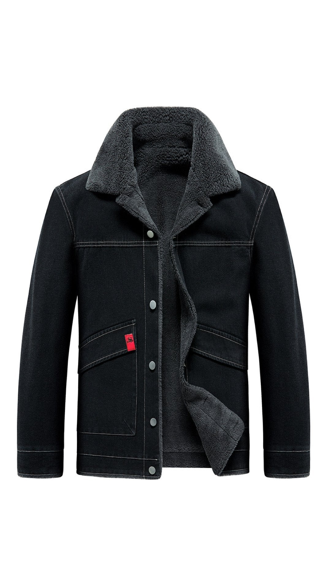 Borgia - Long Sleeve Jeans Jacket for Men - Sarman Fashion - Wholesale Clothing Fashion Brand for Men from Canada