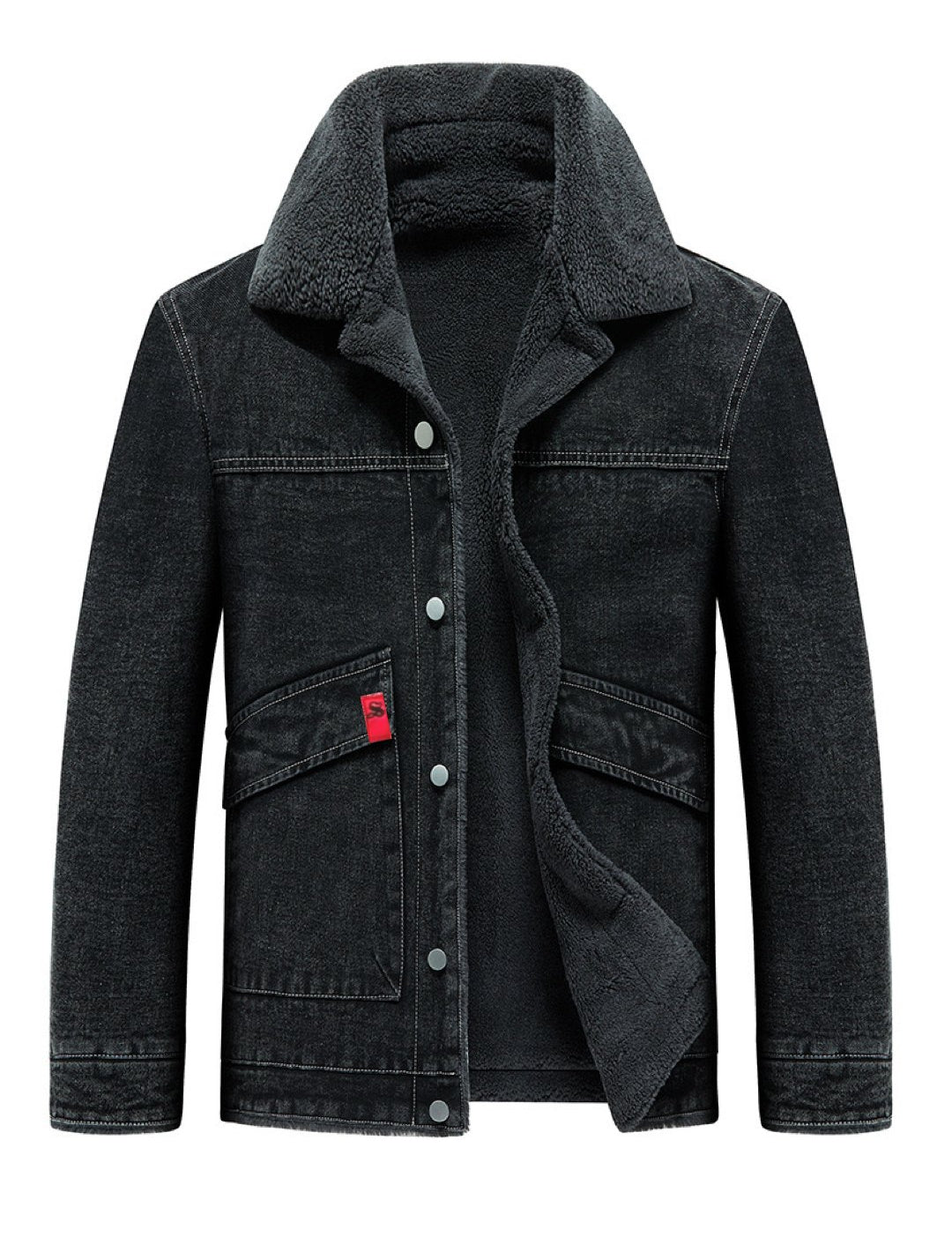 Borgia - Long Sleeve Jeans Jacket for Men - Sarman Fashion - Wholesale Clothing Fashion Brand for Men from Canada