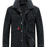 Borgia - Long Sleeve Jeans Jacket for Men - Sarman Fashion - Wholesale Clothing Fashion Brand for Men from Canada
