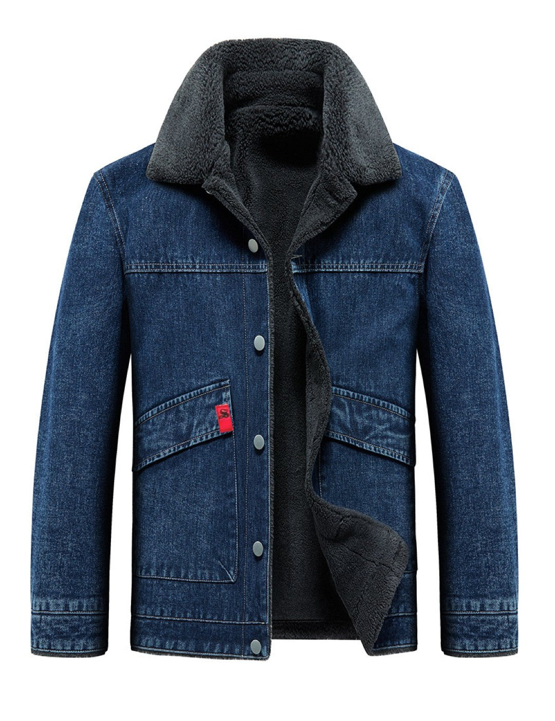 Borgia - Long Sleeve Jeans Jacket for Men - Sarman Fashion - Wholesale Clothing Fashion Brand for Men from Canada