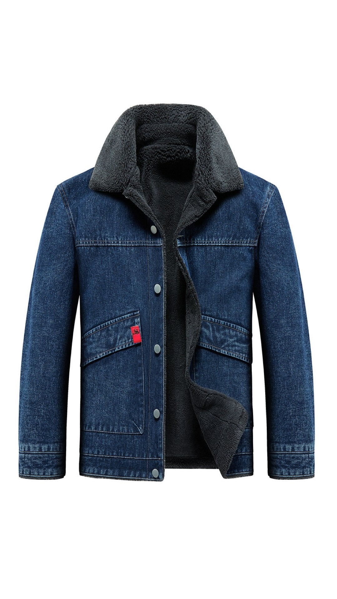 Borgia - Long Sleeve Jeans Jacket for Men - Sarman Fashion - Wholesale Clothing Fashion Brand for Men from Canada