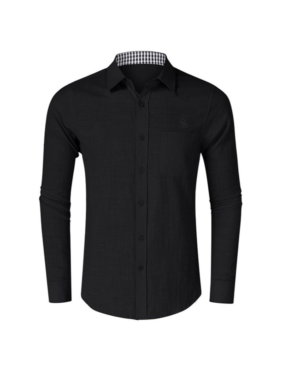 Bossois - Long Sleeves Shirt for Men - Sarman Fashion - Wholesale Clothing Fashion Brand for Men from Canada