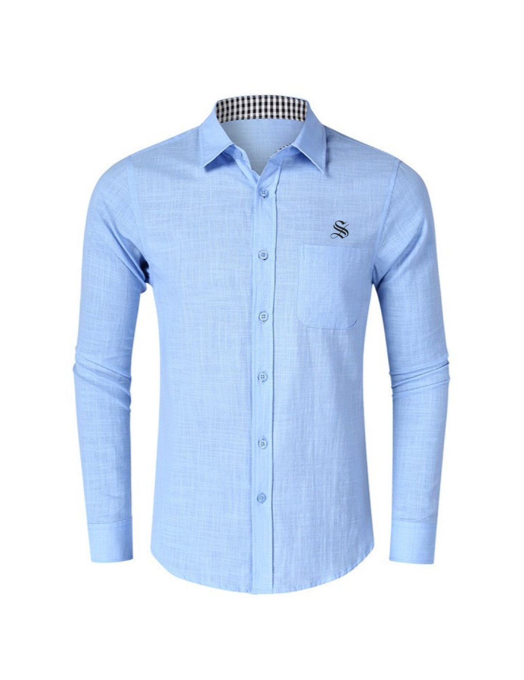 Bossois - Long Sleeves Shirt for Men - Sarman Fashion - Wholesale Clothing Fashion Brand for Men from Canada
