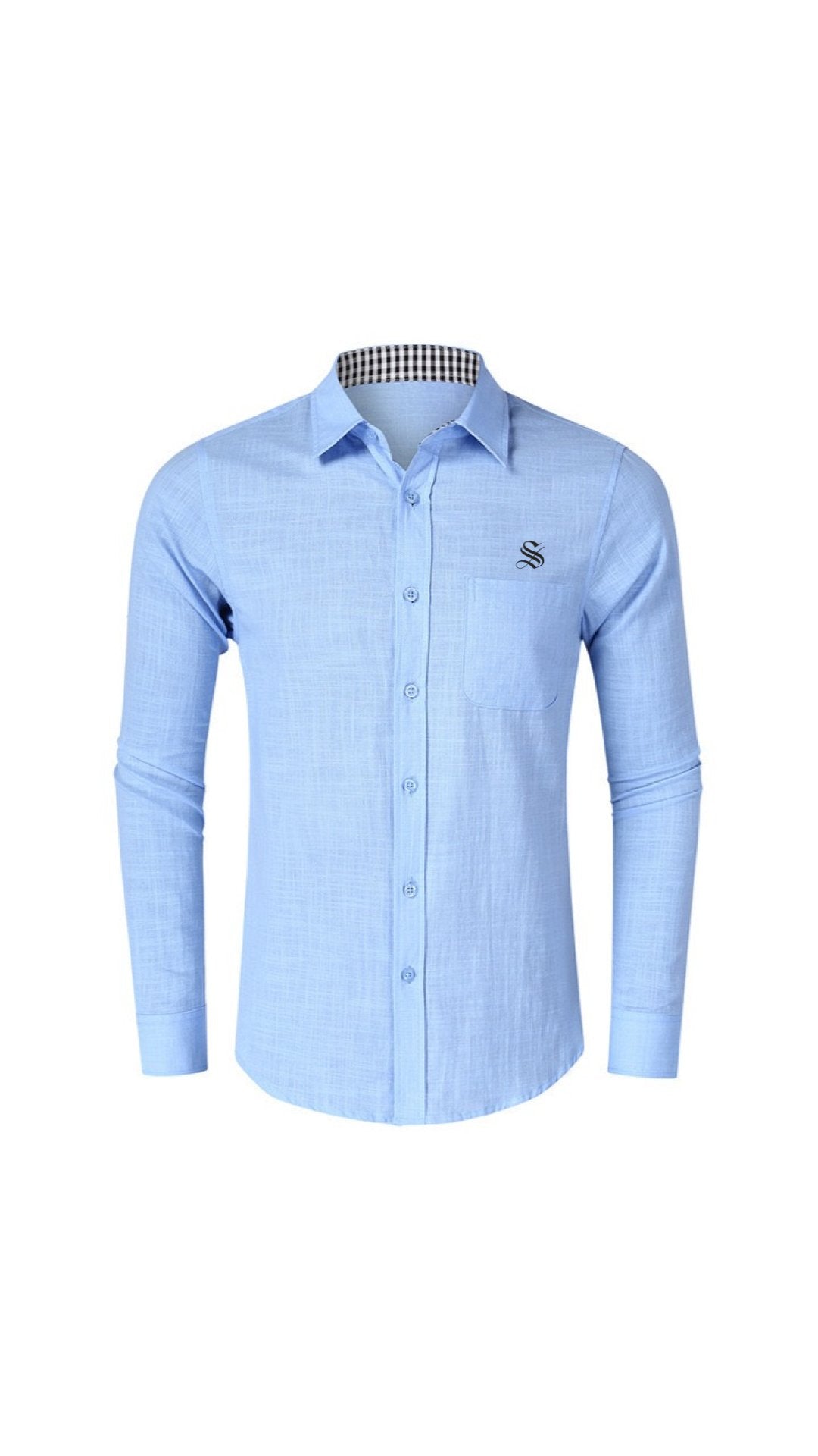 Bossois - Long Sleeves Shirt for Men - Sarman Fashion - Wholesale Clothing Fashion Brand for Men from Canada