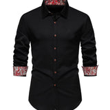 Budura - Long Sleeves Shirt for Men - Sarman Fashion - Wholesale Clothing Fashion Brand for Men from Canada