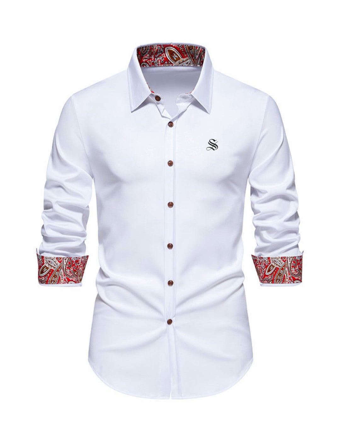 Budura - Long Sleeves Shirt for Men - Sarman Fashion - Wholesale Clothing Fashion Brand for Men from Canada