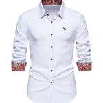 Budura - Long Sleeves Shirt for Men - Sarman Fashion - Wholesale Clothing Fashion Brand for Men from Canada