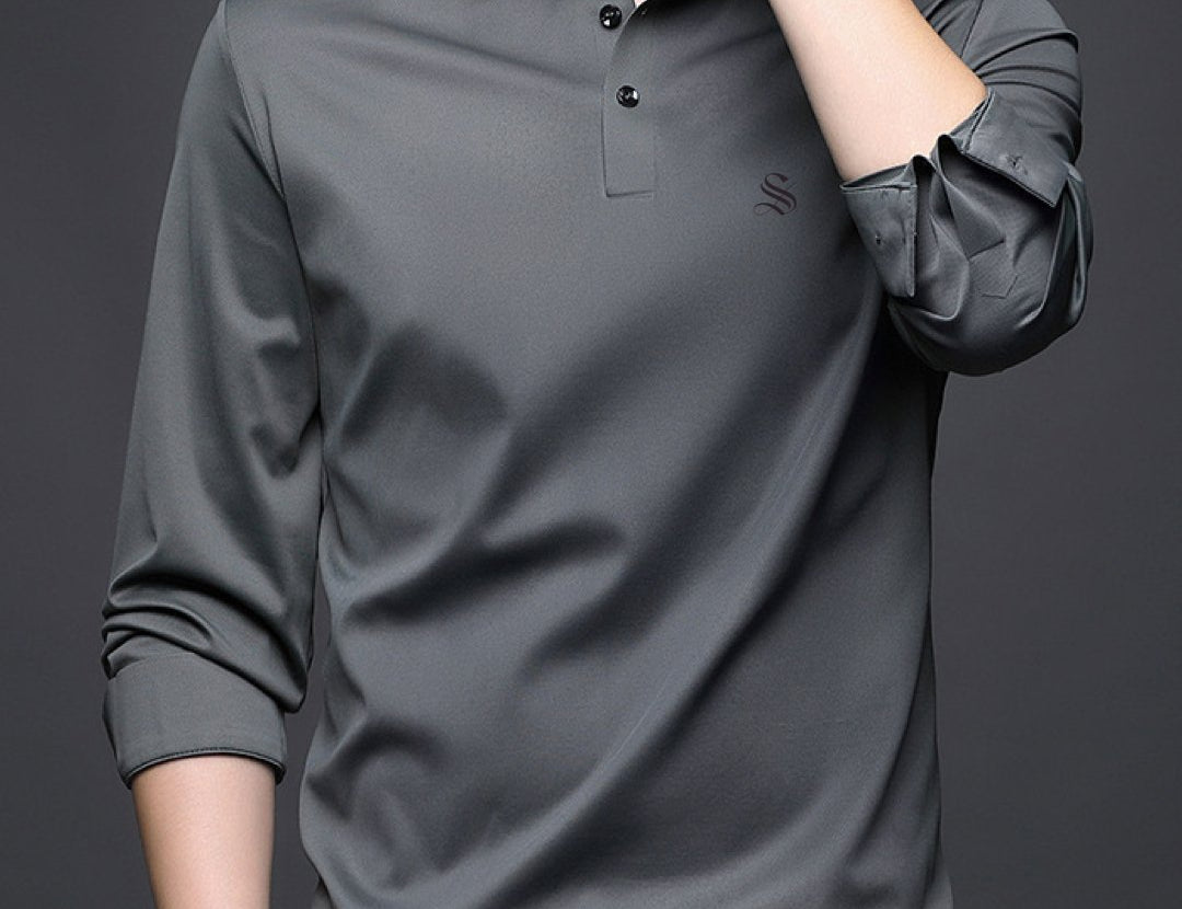 Bugo - Long Sleeves Shirt for Men - Sarman Fashion - Wholesale Clothing Fashion Brand for Men from Canada