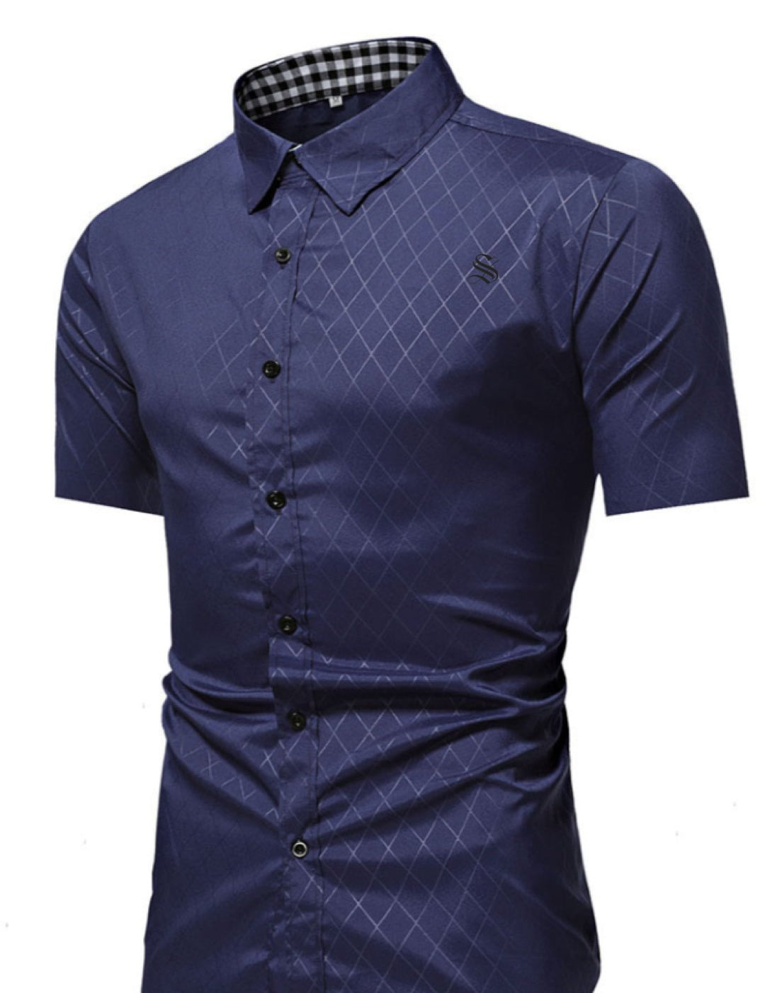 Bugowa - Short Sleeves Shirt for Men - Sarman Fashion - Wholesale Clothing Fashion Brand for Men from Canada