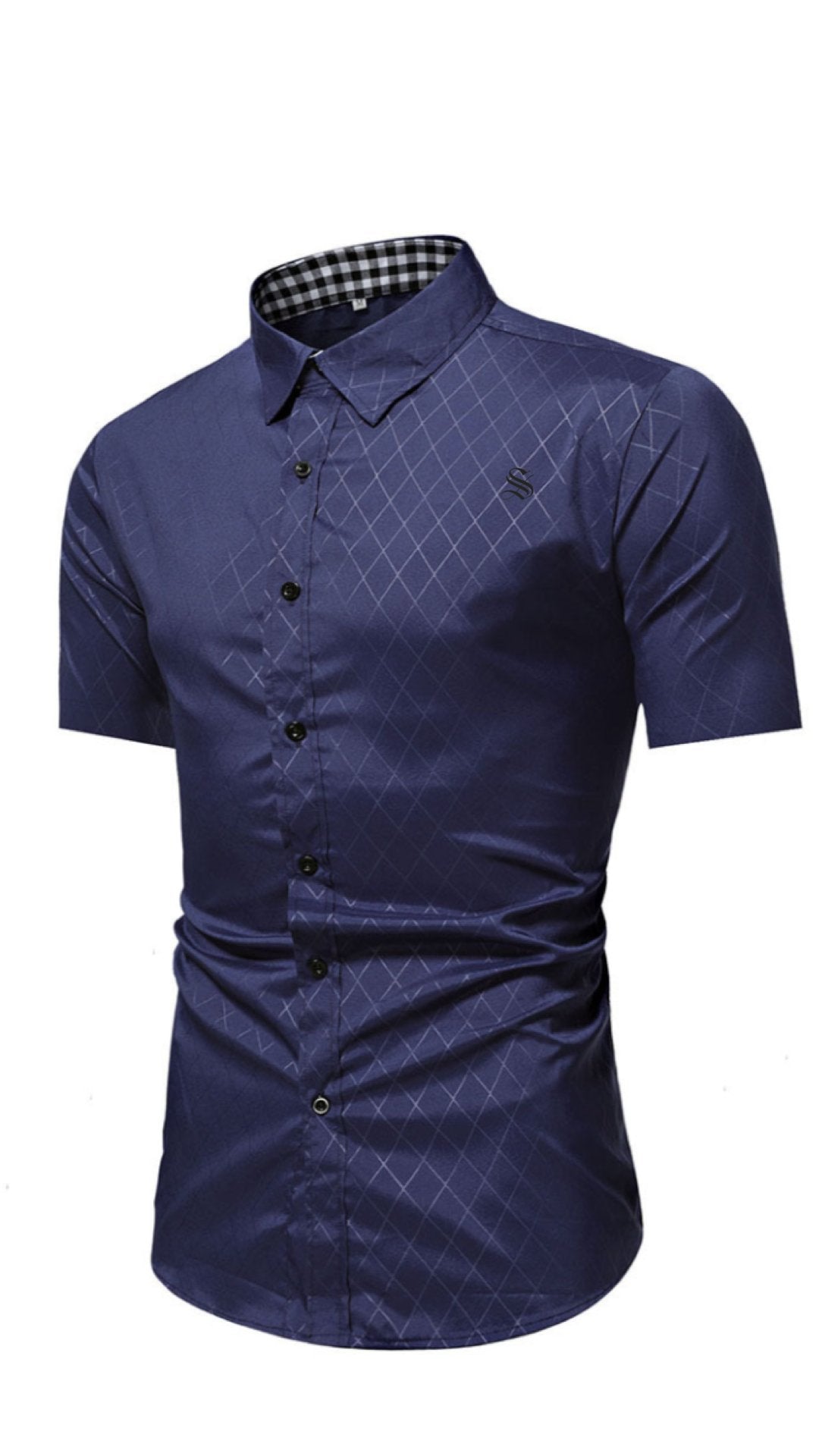 Bugowa - Short Sleeves Shirt for Men - Sarman Fashion - Wholesale Clothing Fashion Brand for Men from Canada