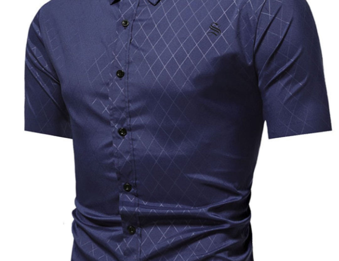 Bugowa - Short Sleeves Shirt for Men - Sarman Fashion - Wholesale Clothing Fashion Brand for Men from Canada