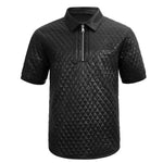 Calpurnius - Black Polo for Men (PRE-ORDER DISPATCH DATE 20 OCTOBER 2023) - Sarman Fashion - Wholesale Clothing Fashion Brand for Men from Canada