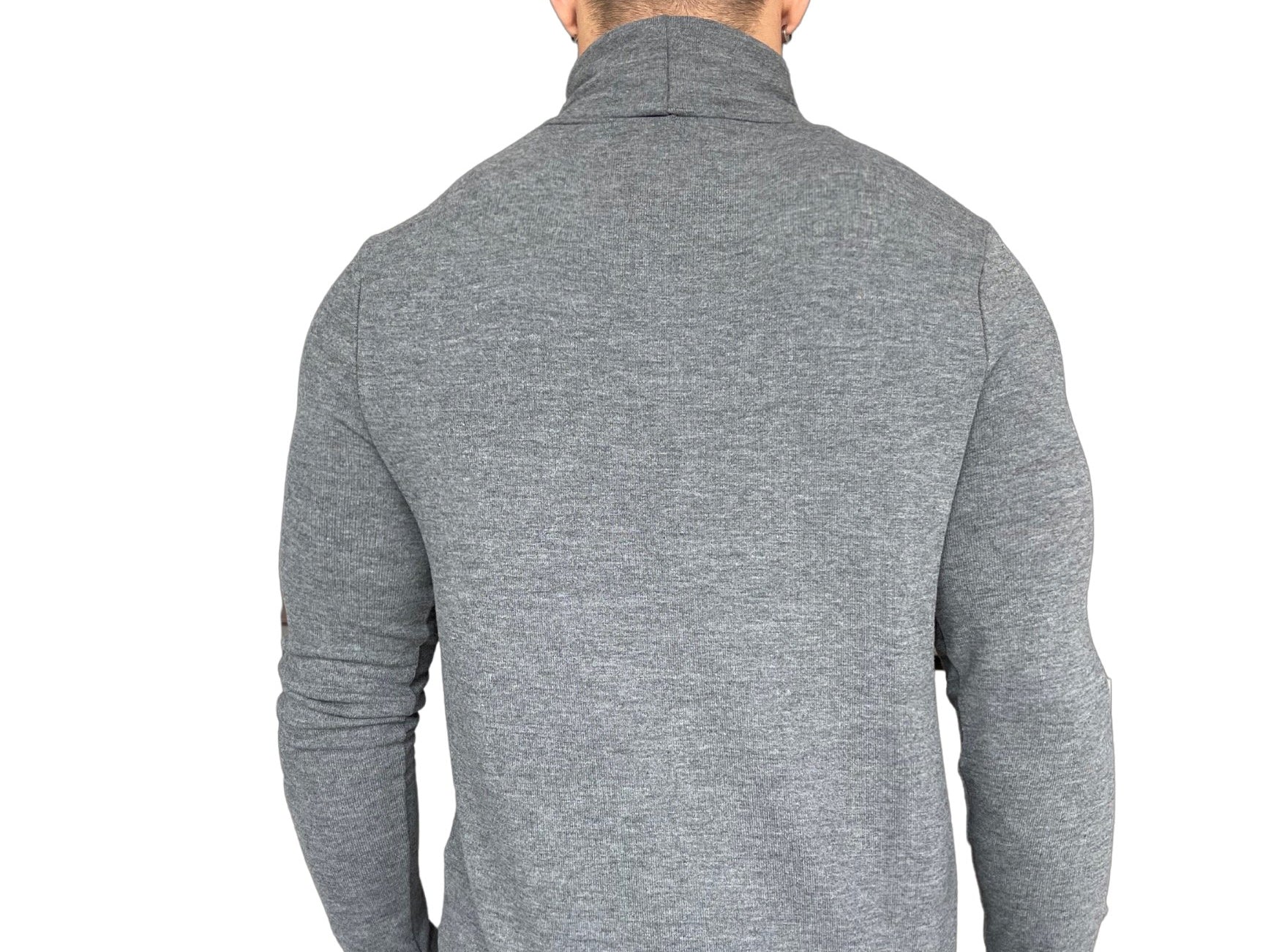 Capitale - Grey Long Sleeve shirt for Men - Sarman Fashion - Wholesale Clothing Fashion Brand for Men from Canada