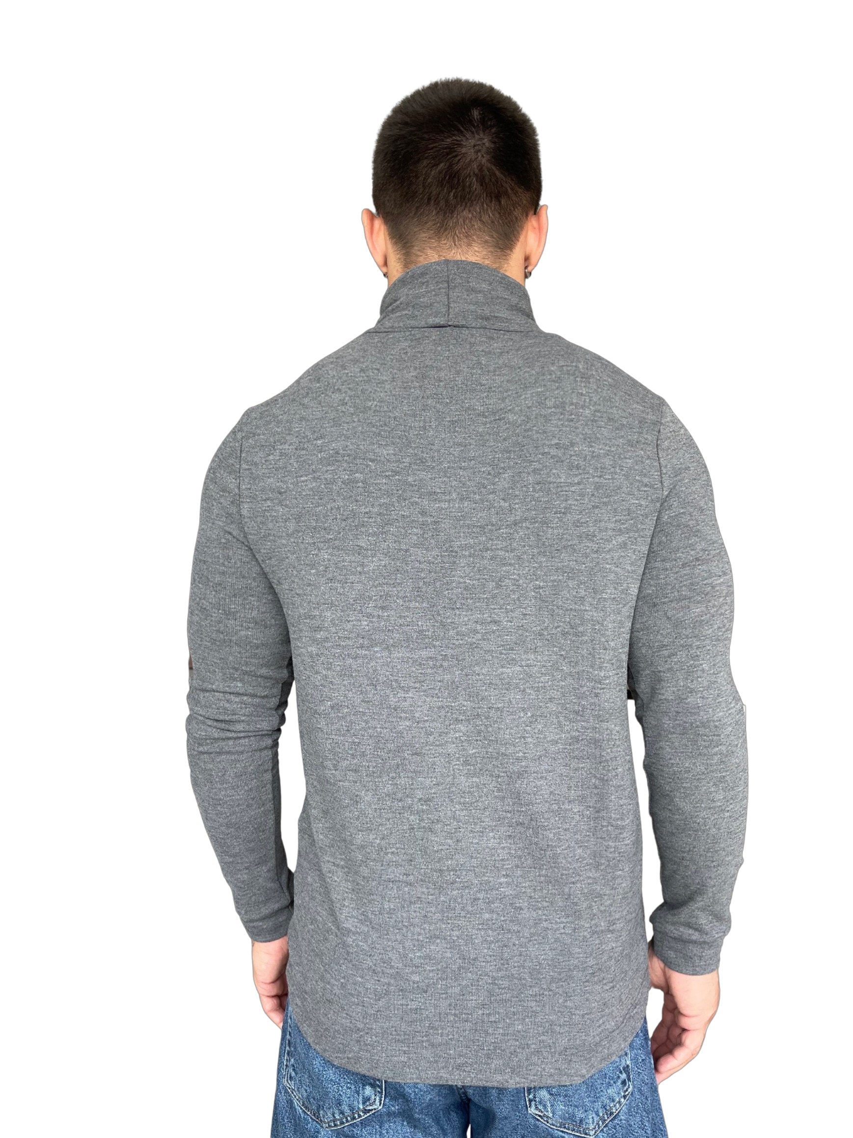Capitale - Grey Long Sleeve shirt for Men - Sarman Fashion - Wholesale Clothing Fashion Brand for Men from Canada