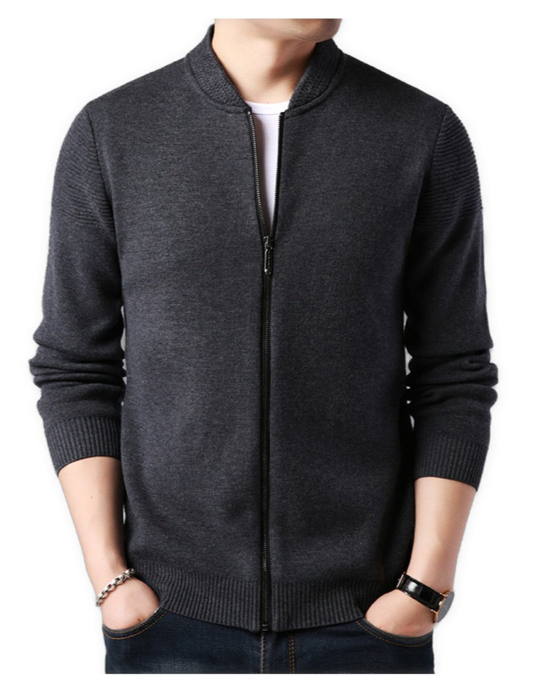 Cardi - Long Sleeve Sweatshirt for Men - Sarman Fashion - Wholesale Clothing Fashion Brand for Men from Canada