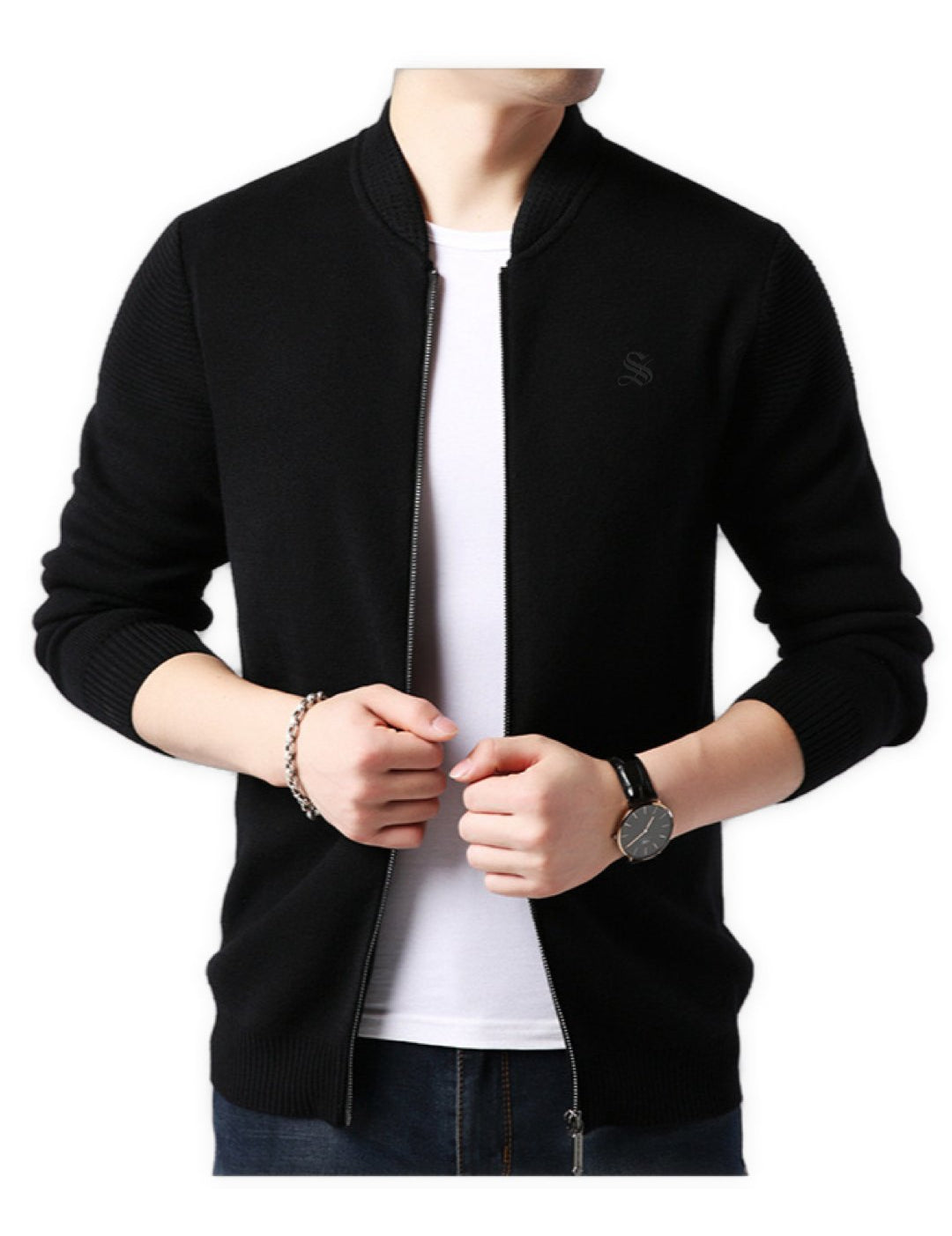 Cardi - Long Sleeve Sweatshirt for Men - Sarman Fashion - Wholesale Clothing Fashion Brand for Men from Canada