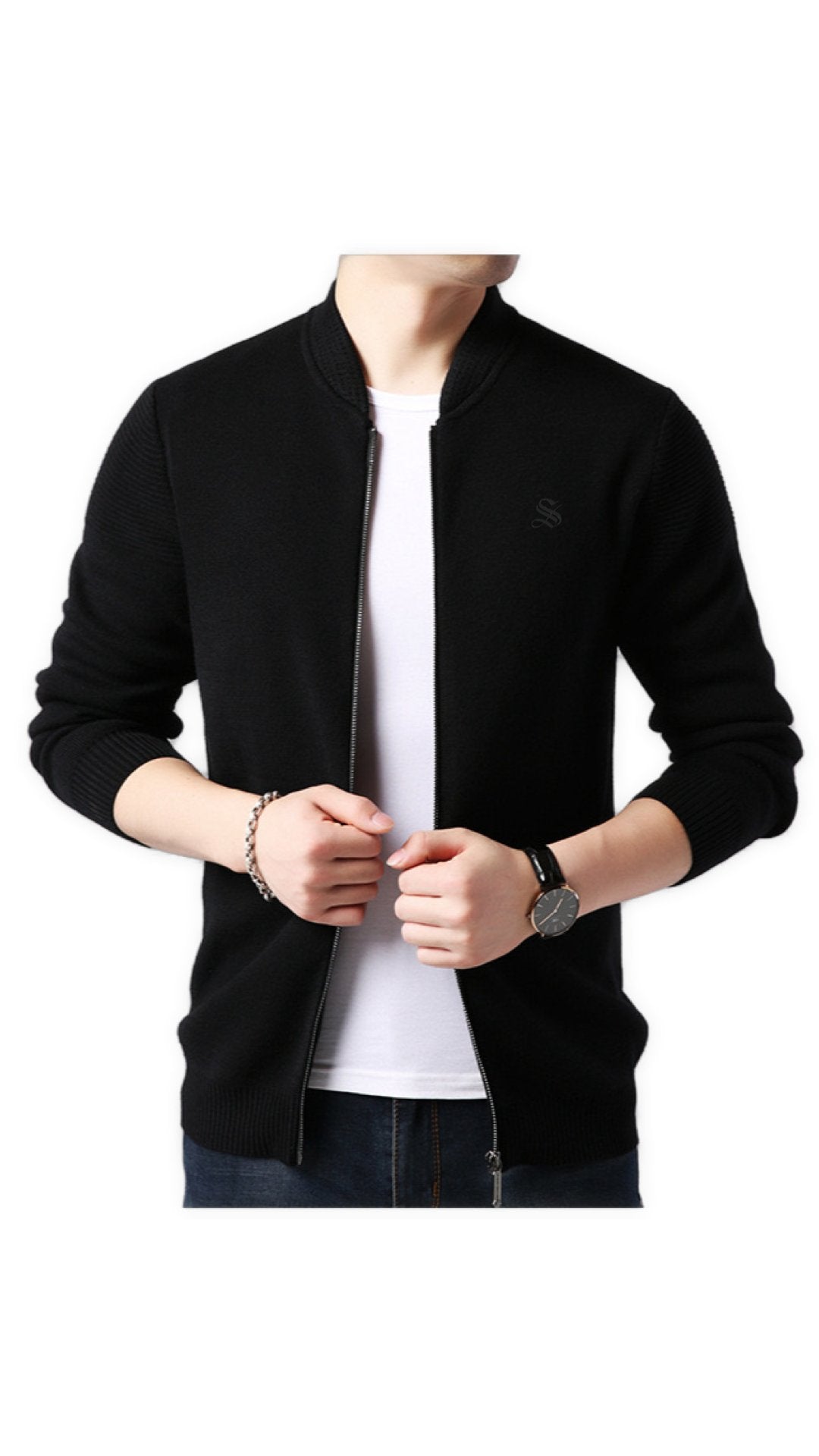 Cardi - Long Sleeve Sweatshirt for Men - Sarman Fashion - Wholesale Clothing Fashion Brand for Men from Canada