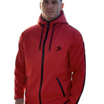 Cardinal - Red Hoodie for Men (PRE-ORDER DISPATCH DATE 25 September 2024) - Sarman Fashion - Wholesale Clothing Fashion Brand for Men from Canada