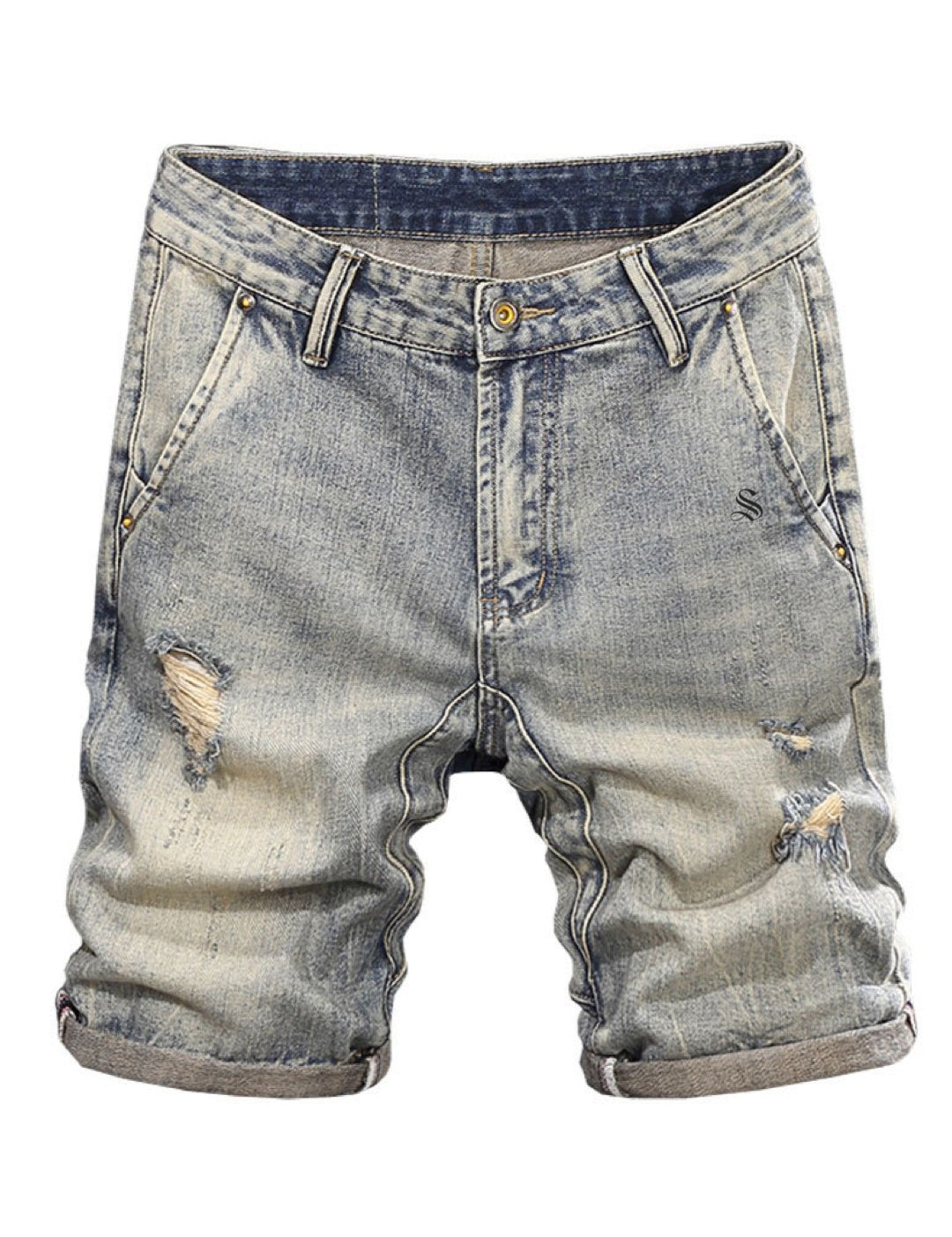 CBJHU - Jeans Shorts for Men - Sarman Fashion - Wholesale Clothing Fashion Brand for Men from Canada