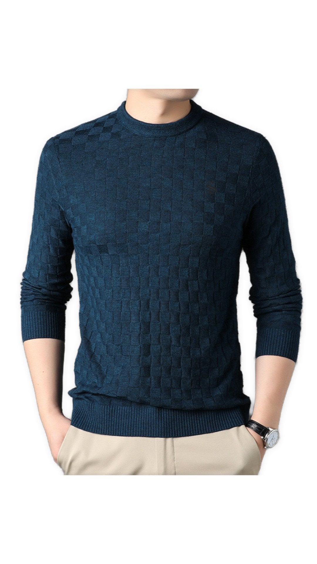 ChessVibe - Long Sleeve Shirt for Men - Sarman Fashion - Wholesale Clothing Fashion Brand for Men from Canada