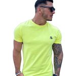 Chiplenak - Yellow T-Shirt for Men (PRE-ORDER DISPATCH DATE 25 DECEMBER 2021) - Sarman Fashion - Wholesale Clothing Fashion Brand for Men from Canada