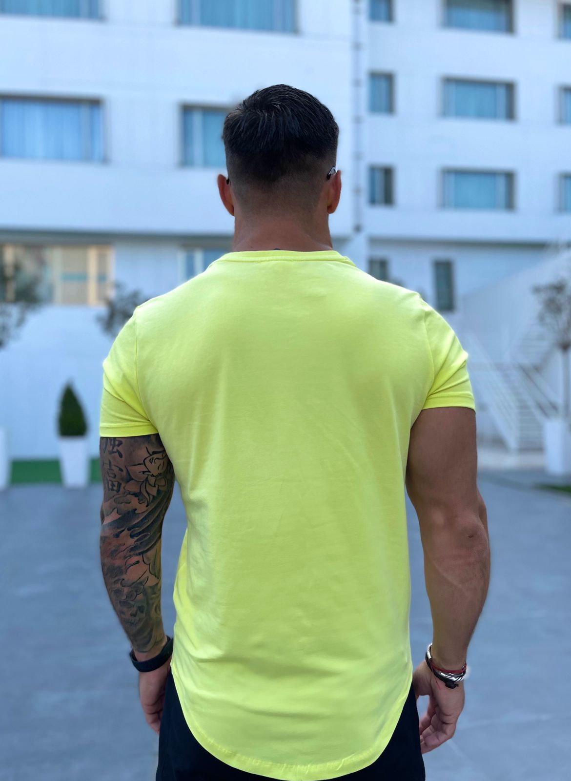 Chiplenak - Yellow T-Shirt for Men (PRE-ORDER DISPATCH DATE 25 DECEMBER 2021) - Sarman Fashion - Wholesale Clothing Fashion Brand for Men from Canada