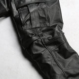 Chtravonov - Pu Leather Pants for Men - Sarman Fashion - Wholesale Clothing Fashion Brand for Men from Canada