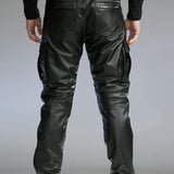 Chtravonov - Pu Leather Pants for Men - Sarman Fashion - Wholesale Clothing Fashion Brand for Men from Canada