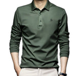 Chulos - Long Sleeves Polo Shirt for Men - Sarman Fashion - Wholesale Clothing Fashion Brand for Men from Canada