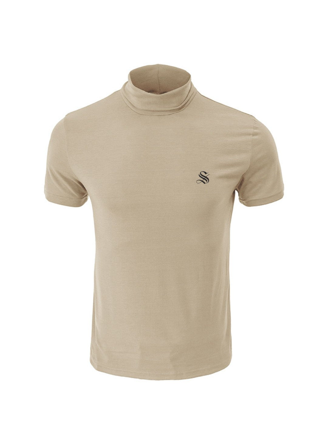Classolo - High Neck T-shirt for Men - Sarman Fashion - Wholesale Clothing Fashion Brand for Men from Canada