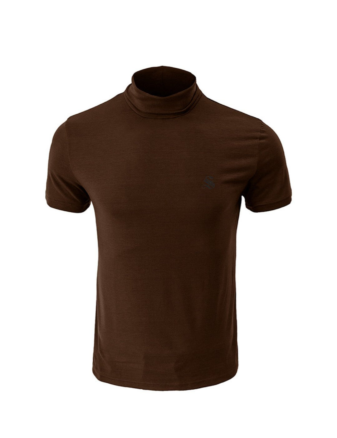 Classolo - High Neck T-shirt for Men - Sarman Fashion - Wholesale Clothing Fashion Brand for Men from Canada