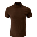 Classolo - High Neck T-shirt for Men - Sarman Fashion - Wholesale Clothing Fashion Brand for Men from Canada