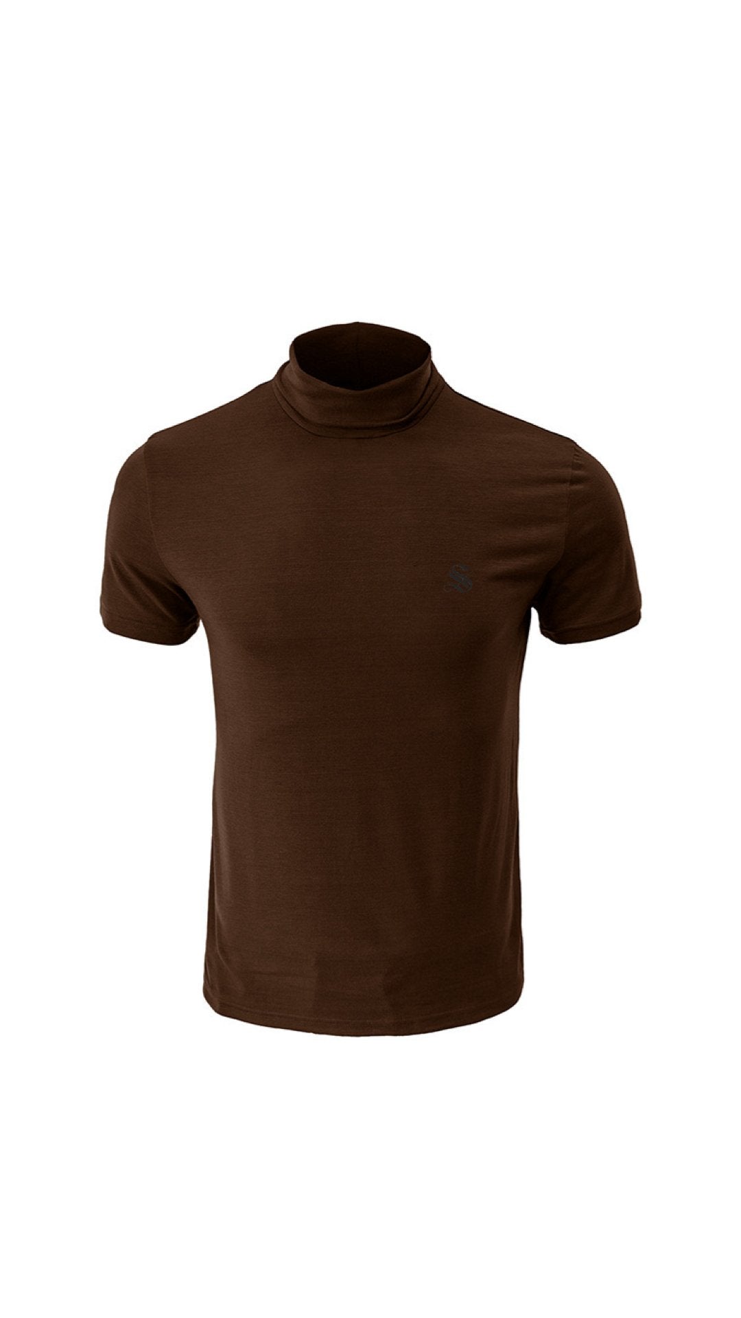 Classolo - High Neck T-shirt for Men - Sarman Fashion - Wholesale Clothing Fashion Brand for Men from Canada