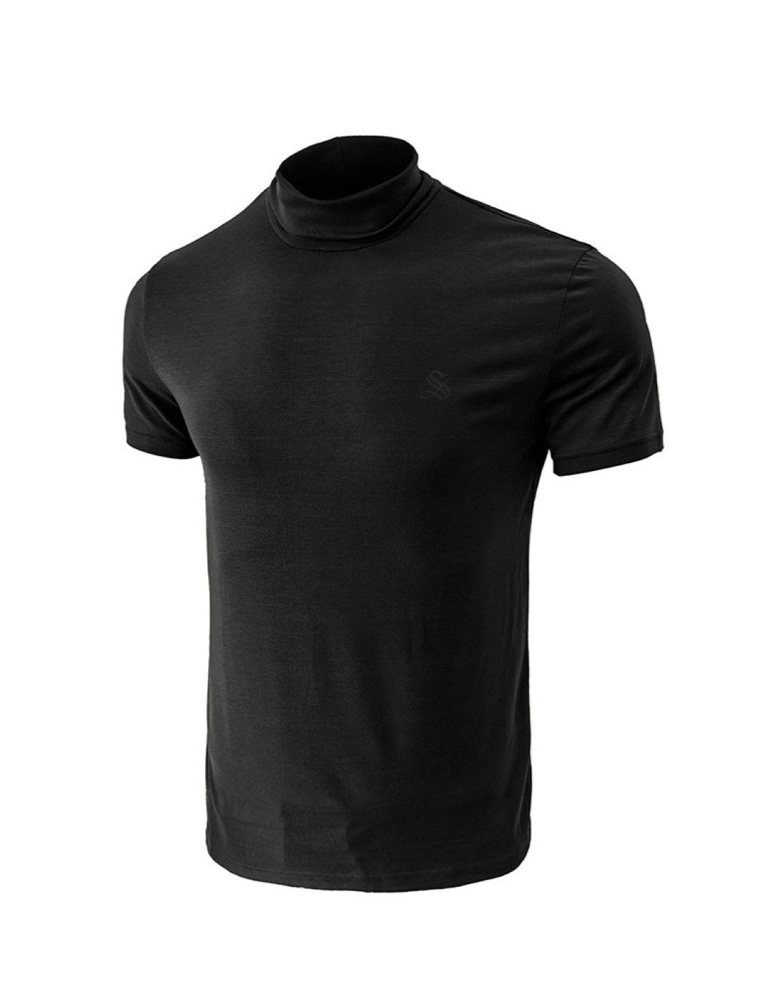 Classolo - High Neck T-shirt for Men - Sarman Fashion - Wholesale Clothing Fashion Brand for Men from Canada