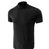 Classolo - High Neck T-shirt for Men - Sarman Fashion - Wholesale Clothing Fashion Brand for Men from Canada