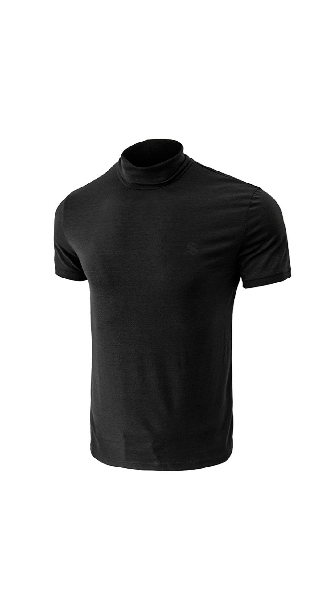 Classolo - High Neck T-shirt for Men - Sarman Fashion - Wholesale Clothing Fashion Brand for Men from Canada