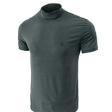 Classolo - High Neck T-shirt for Men - Sarman Fashion - Wholesale Clothing Fashion Brand for Men from Canada