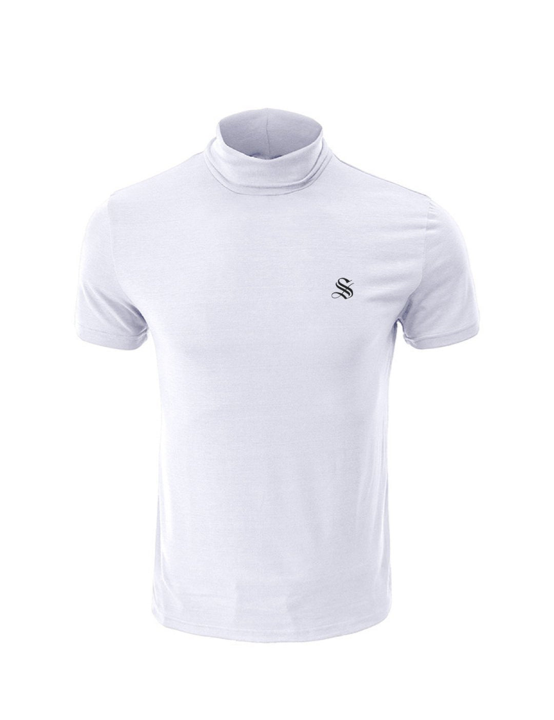 Classolo - High Neck T-shirt for Men - Sarman Fashion - Wholesale Clothing Fashion Brand for Men from Canada