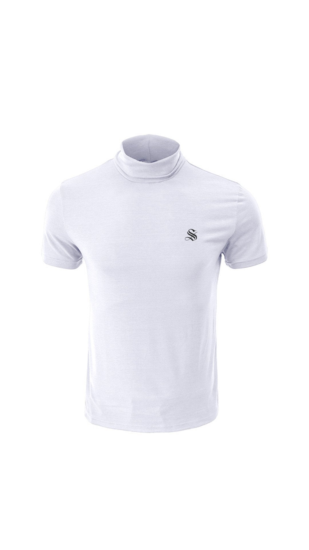 Classolo - High Neck T-shirt for Men - Sarman Fashion - Wholesale Clothing Fashion Brand for Men from Canada