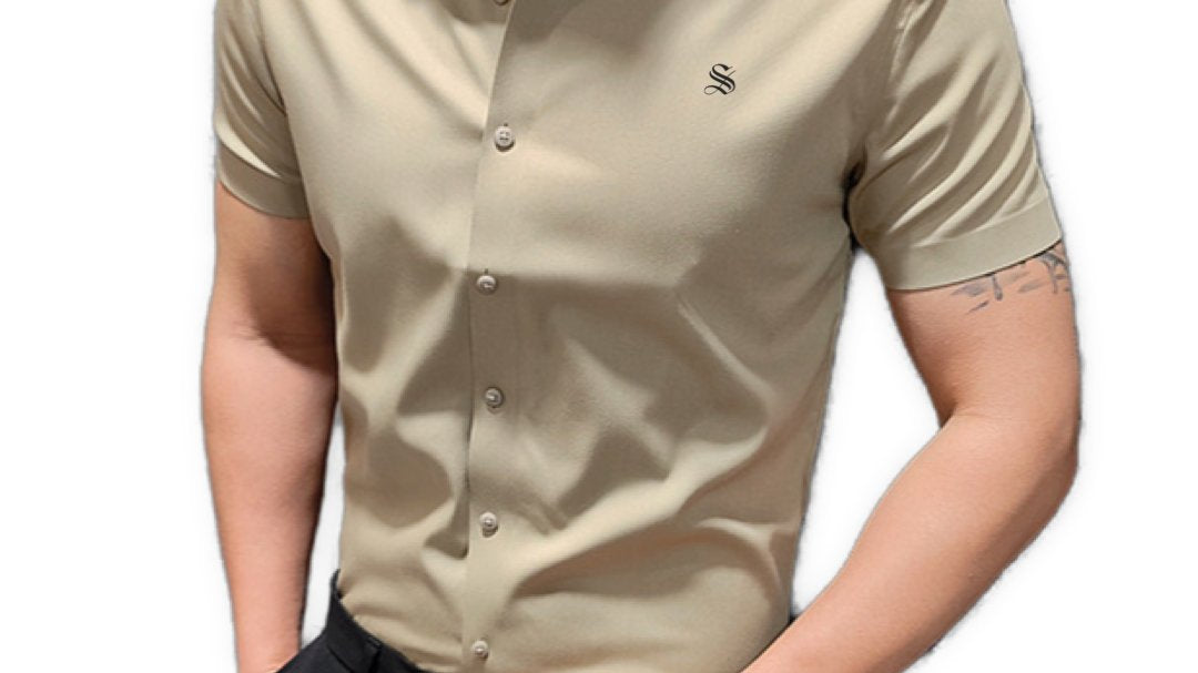 Clean Cut 2 - Short Sleeves Shirt for Men - Sarman Fashion - Wholesale Clothing Fashion Brand for Men from Canada