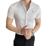 Clean Cut 3 - Short Sleeves Shirt for Men - Sarman Fashion - Wholesale Clothing Fashion Brand for Men from Canada