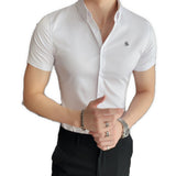 Clean Cut 3 - Short Sleeves Shirt for Men - Sarman Fashion - Wholesale Clothing Fashion Brand for Men from Canada