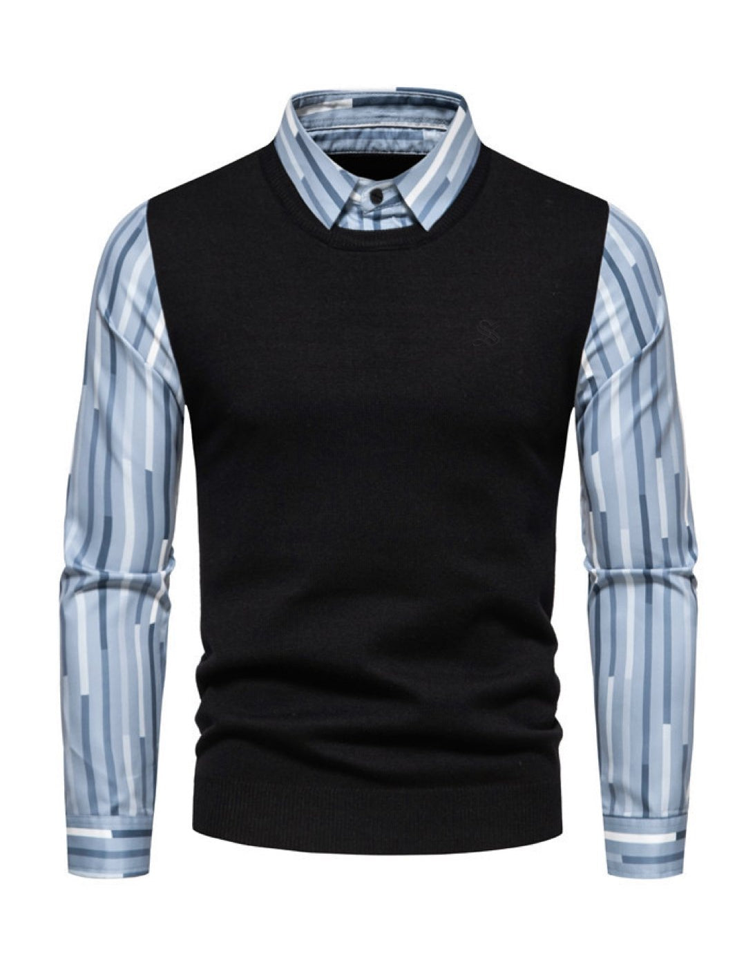 Closhoi - 1 Piece Long Sleeves Shirt for Men - Sarman Fashion - Wholesale Clothing Fashion Brand for Men from Canada