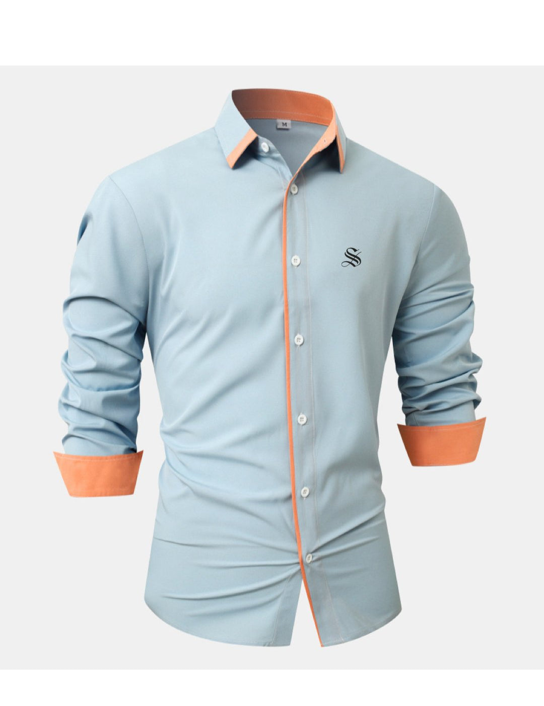 ColorZAR - Long Sleeves Shirt for Men - Sarman Fashion - Wholesale Clothing Fashion Brand for Men from Canada