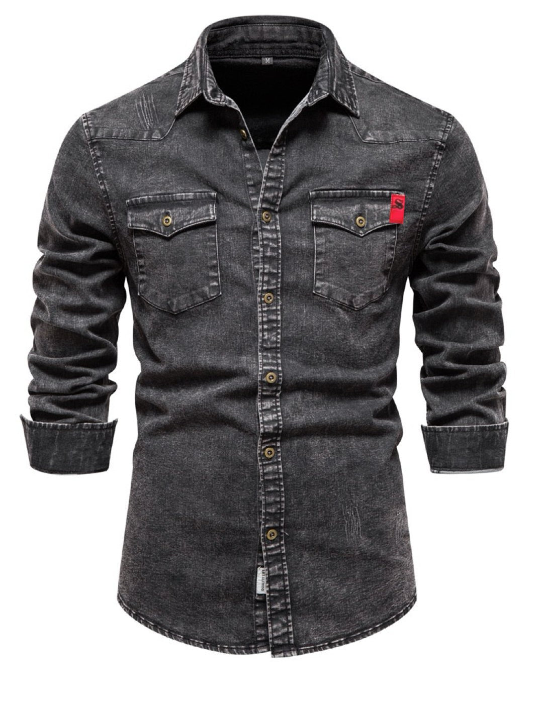 Cowboy #10 - Long Sleeves Shirt for Men - Sarman Fashion - Wholesale Clothing Fashion Brand for Men from Canada