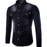 Cowboy #21 - Long Sleeves Shirt for Men - Sarman Fashion - Wholesale Clothing Fashion Brand for Men from Canada